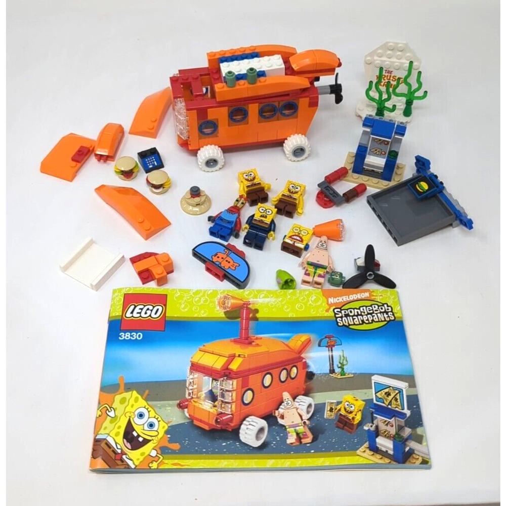 LEGO SpongeBob SquarePants 3830, Pieces, Bricks, Minifigures & Accessories LOT
